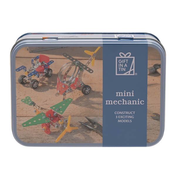 Apples To Pears Gift In A Tin Mini Mechanic Construction Set - McGrocer