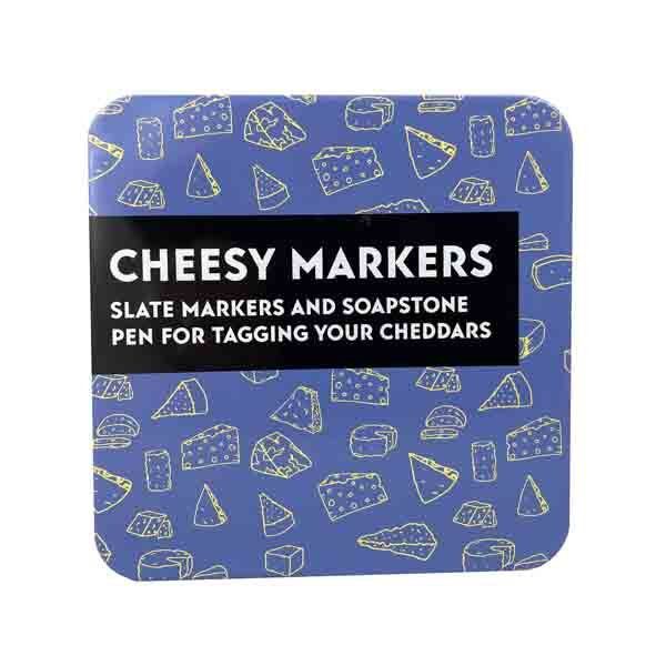 Apples To Pears Gifts For Grown Ups Cheesy Markers Tin - McGrocer