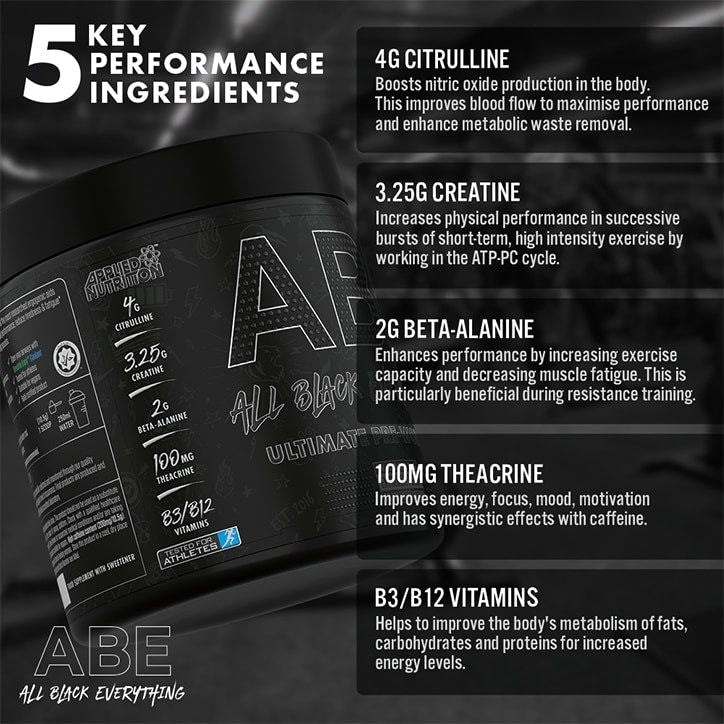 Applied Nutrition ABE Pre Workout Energy 375g - McGrocer