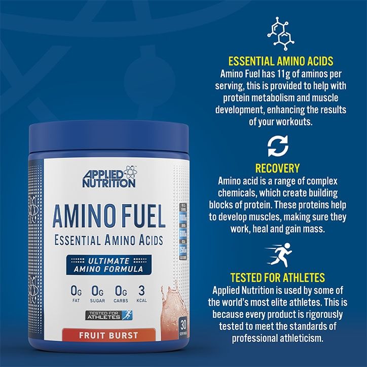 Applied Nutrition Amino Fuel EAA Powder Candy Ice Blast 390g - McGrocer