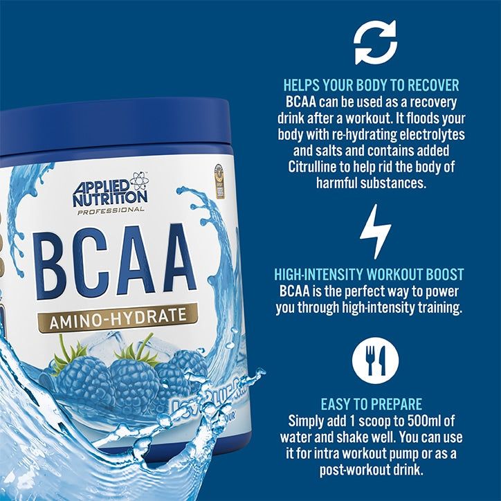 Applied Nutrition BCAA Amino Hydrate Fruit Burst 450g - McGrocer