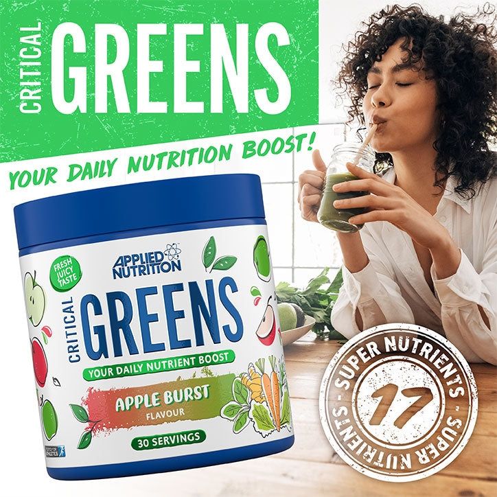 Applied Nutrition Critical Greens Powder Lemon & Lime 150g - McGrocer