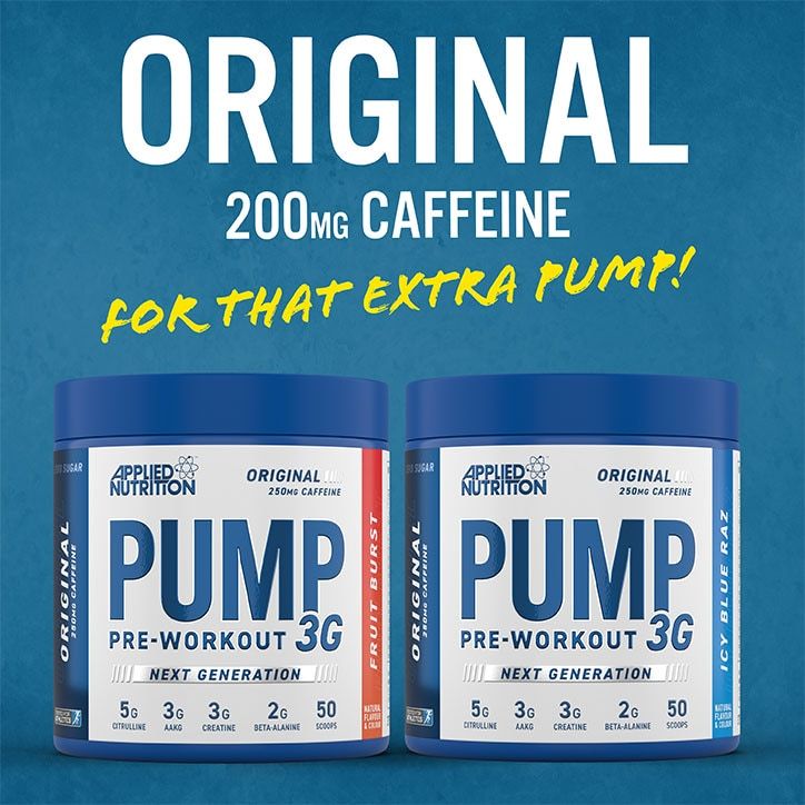 Applied Nutrition Pump Pre-Workout  Fruit Burst 375g - McGrocer
