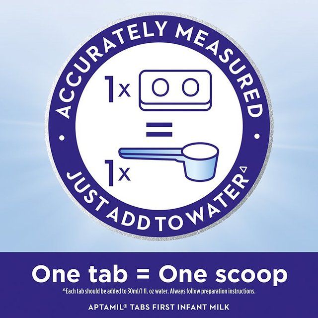 Aptamil 1 First Baby Milk Formula Tabs from Birth    120 per pack - McGrocer