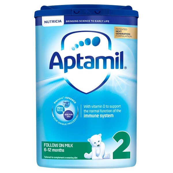 Aptamil 2 Follow On Baby Milk Formula Powder 6-12 Mths 800g - McGrocer