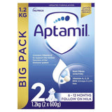 Aptamil 2 Follow On Milk 6-12 Months   2 x 600g - McGrocer