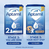Aptamil 2 Follow On Milk 6-12 Months   2 x 600g - McGrocer