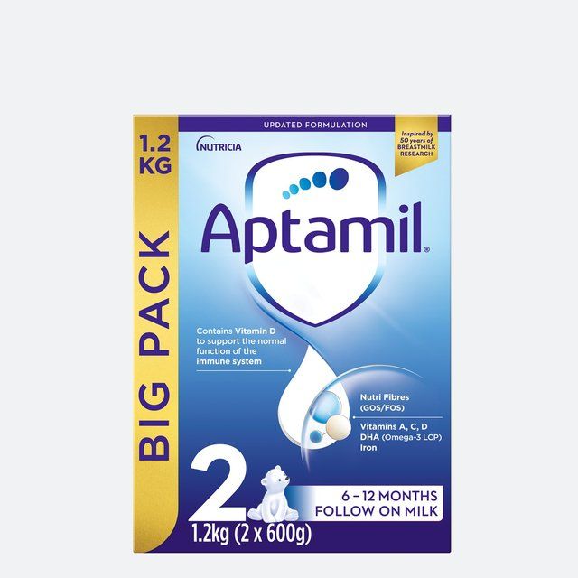 Aptamil 2 Follow On Milk 6-12 Months   2 x 600g - McGrocer