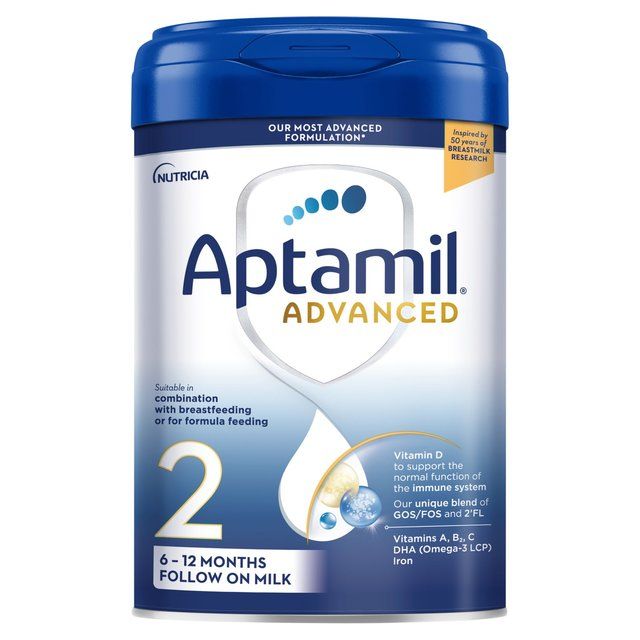 Aptamil Advanced 2 Follow On Formula Baby Milk Powder 6-12 Months    800g - McGrocer