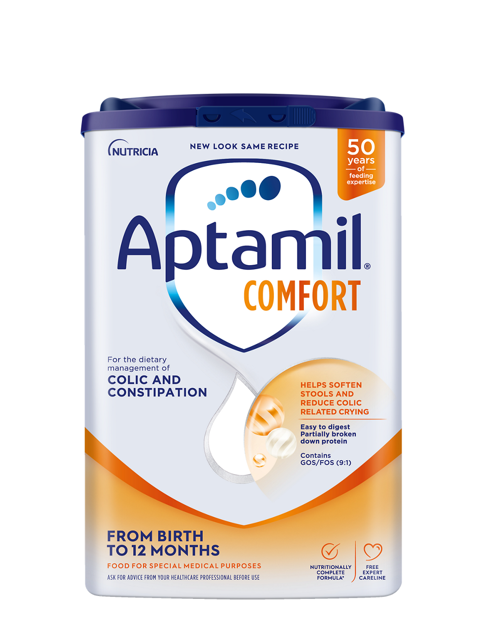 Aptamil Comfort Formula for colic and constipation 800g - British product
