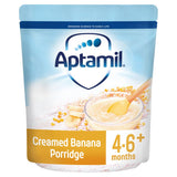 Aptamil Creamed Banana Porridge Baby Cereal 4-6+ Months - McGrocer