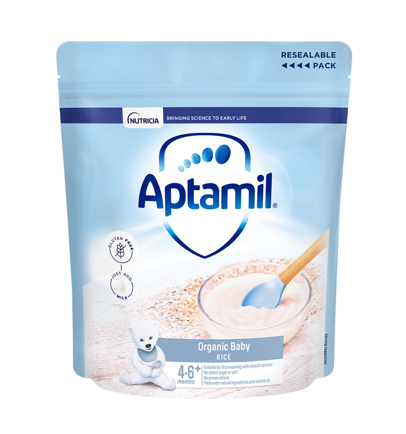 Aptamil organic baby rice 100g - British product