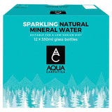 AQUA Carpatica Natural Sparkling Mineral Water Glass   12 x 330ml - McGrocer