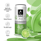 AQUA Carpatica Sparkling Flavours Lime & Mint   330ml - McGrocer