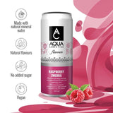 AQUA Carpatica Sparkling Flavours Raspberry   4 x 330ml - McGrocer