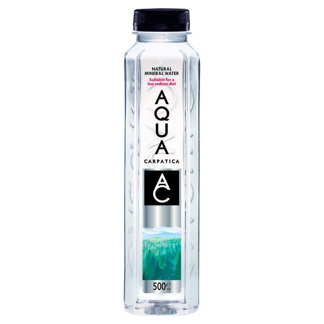 AQUA Carpatica Still Natural Mineral Water Low Sodium & Nitrates   6 x 500ml - McGrocer