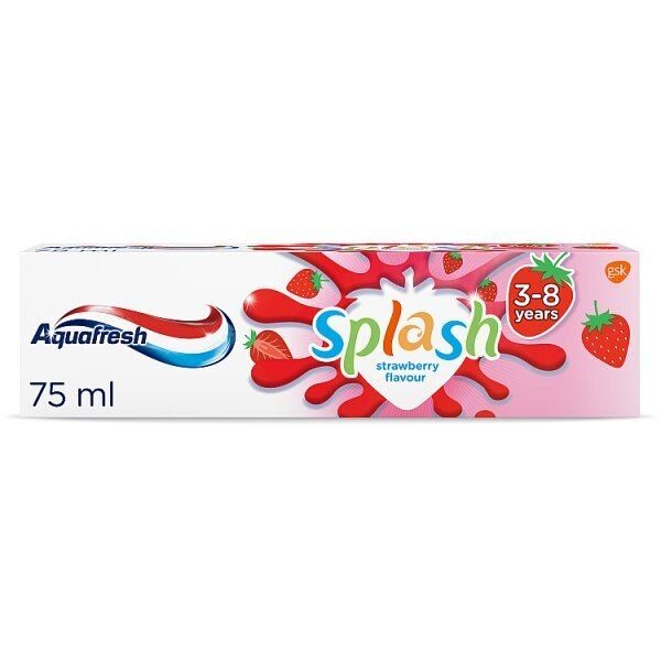 Aquafresh Kids Splash Toothpaste 3-8 years 75ml - McGrocer