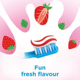 Aquafresh Kids Toothpaste Splash Age 3-8 Strawberry & Mint   75ml - McGrocer
