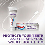 Aquafresh Toothpaste Complete Care Whitening Fluoride   100ml - McGrocer