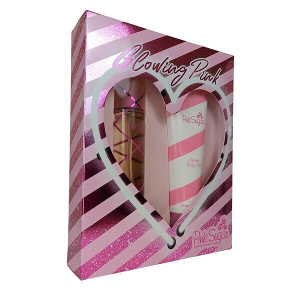 Aquolina - Pink Sugar EDT Spray 100ml  Body Lotion 200ml - McGrocer