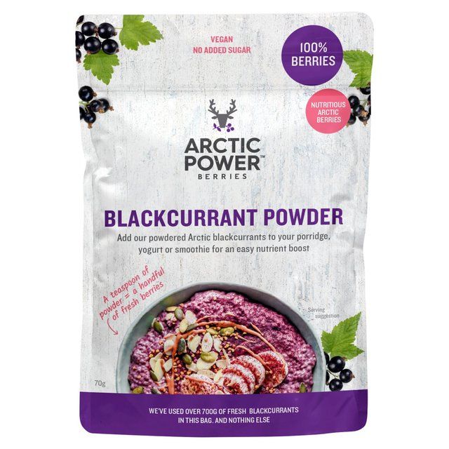 Arctic Power Berries Blackcurrant Powder Large   70g - McGrocer