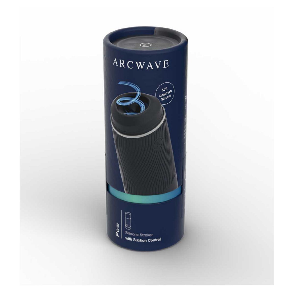 Arcwave Pow Silicone Dual-Entrance Suction Control Male Masturbator - McGrocer