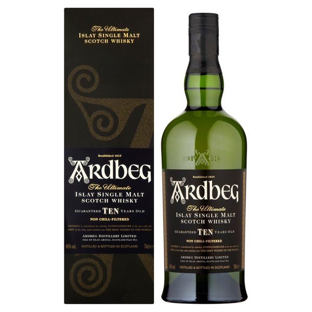 Ardbeg 10 Years Old Single Malt Islay Scotch Whisky   70cl - McGrocer
