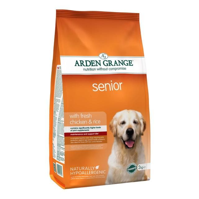 Arden Grange Senior Chicken & Rice Dry Dog Food   2kg - McGrocer