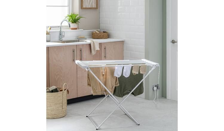 Argos Home 11.5m Electric Heated Indoor Clothes Airer - McGrocer