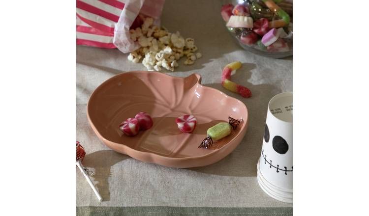 Argos Home Halloween Pumpkin Shaped Plate - McGrocer