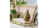 Argos Home Pear Ornament - Gold - McGrocer