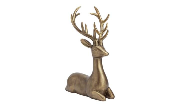 Argos Home Stag Ornament - McGrocer