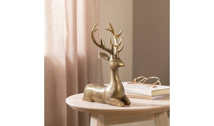Argos Home Stag Ornament - McGrocer