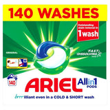 Ariel Original Pods Washing Capsules 140 Washes   140 per pack - McGrocer