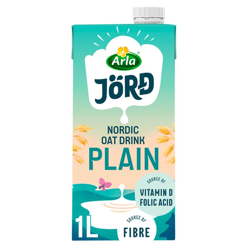Arla Jörd Nordic Oat Drink Plain 1L - McGrocer