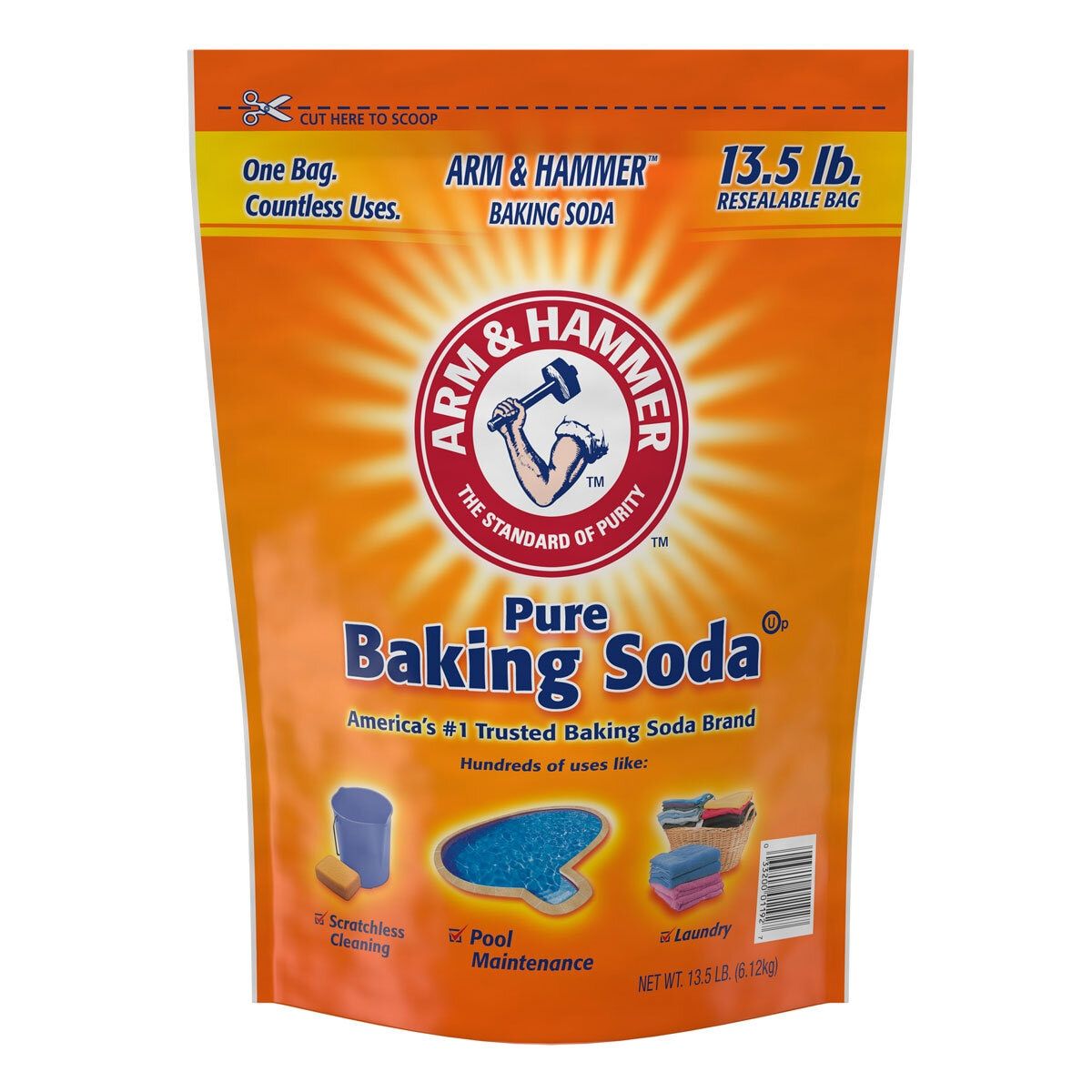 Arm & Hammer Pure Baking Soda, 6.12kg - McGrocer