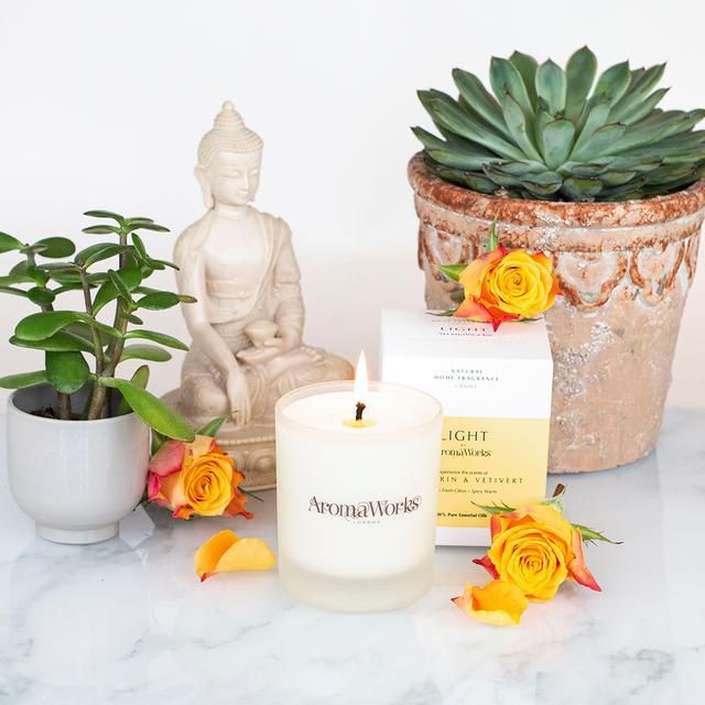 AromaWorks Candle Mandarin & Vetivert - McGrocer