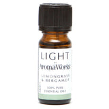 AromaWorks London Light Range - Lemongrass and Bergamot 10ml Essential Oil - McGrocer