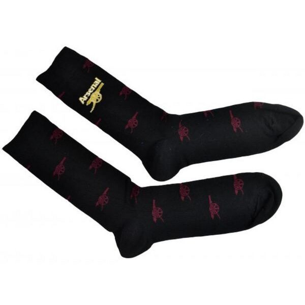 Arsenal FC Adult All-Over Print Dress Socks (4-7.5) - McGrocer