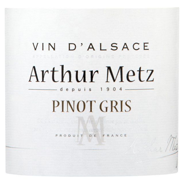 Arthur Metz Alsace Pinot Gris   75cl - McGrocer