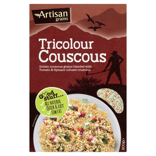 Artisan Grains Tricolour Couscous   200g - McGrocer