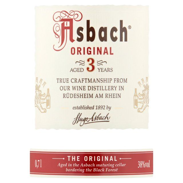 Asbach 3 Year Old German Brandy   70cl - McGrocer