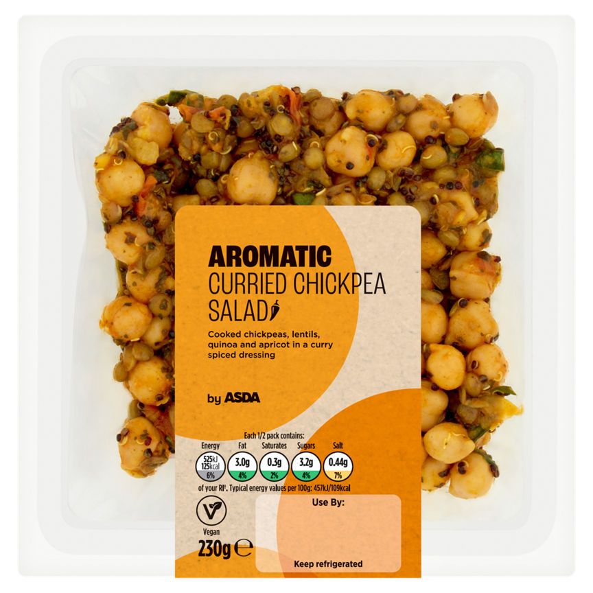 ASDA Aromatic Curried Chickpea Salad - McGrocer