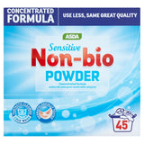 ASDA Asda Sensitive Non-Bio Powder 2.25kg - McGrocer