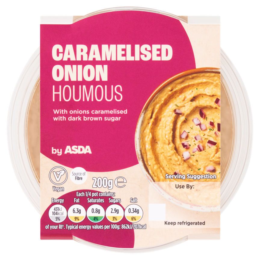 ASDA Caramelised Onion Houmous - McGrocer