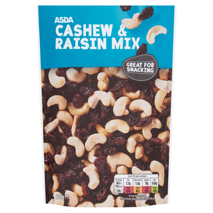 ASDA Cashew & Raisin Mix - McGrocer