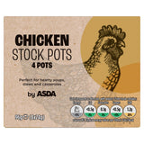 ASDA Chicken Stock Pots 4 x 24g (96g) - McGrocer