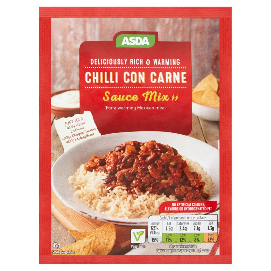 ASDA Chilli Con Carne Mix - McGrocer
