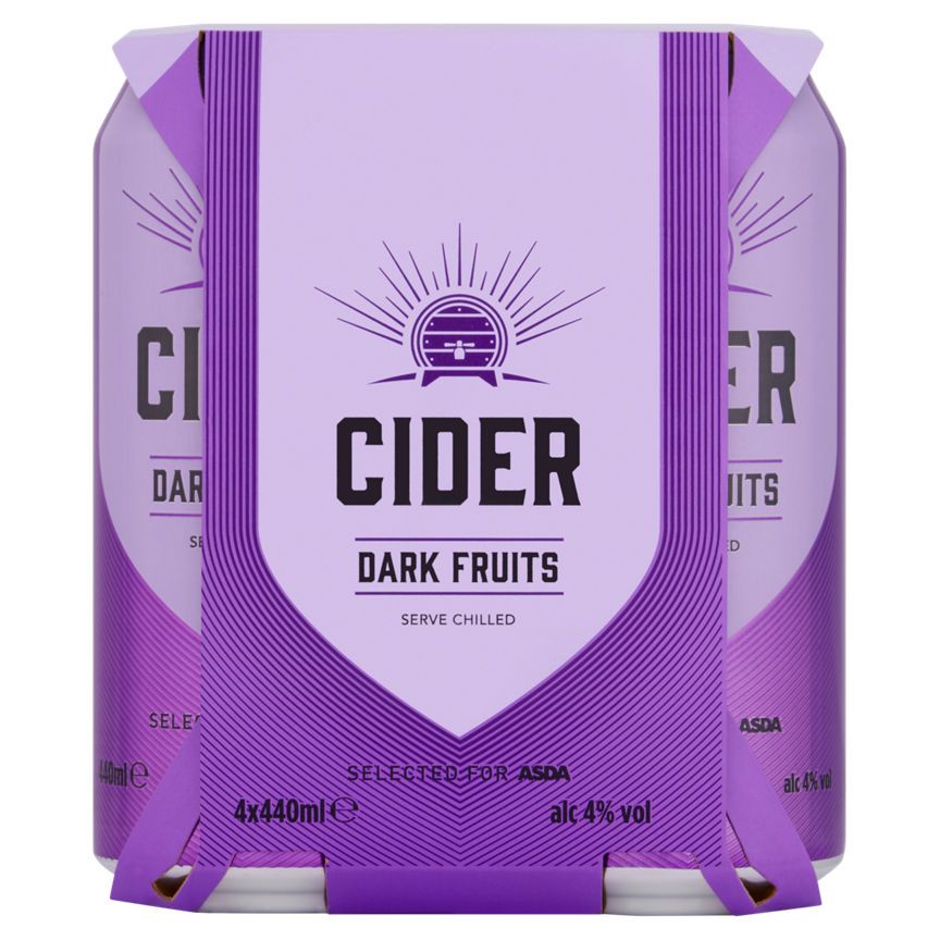 ASDA Cider Dark Fruits - McGrocer
