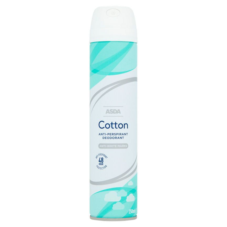 ASDA Cotton Anti-Perspirant Deodorant - McGrocer